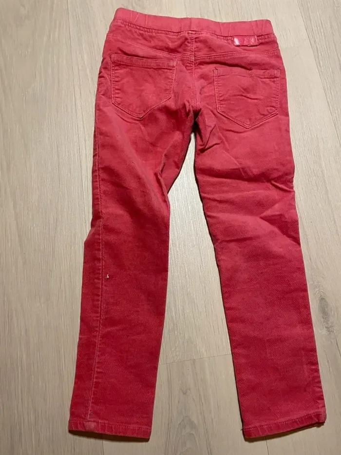 Tregging Okaïdi - Taille 5 ans / 110 cm - Rouge - photo numéro 3
