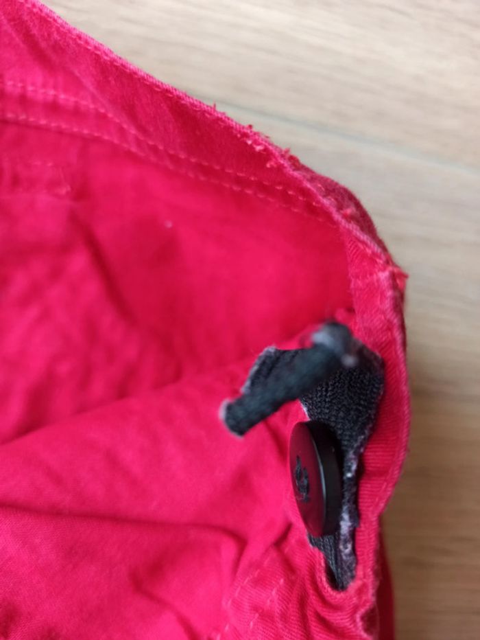 Jupe rouge ajustable avec élastiques tape a l'oeil 4 ans - photo numéro 3