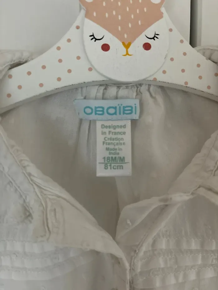 Blouse 18 mois Obaibi - photo numéro 8
