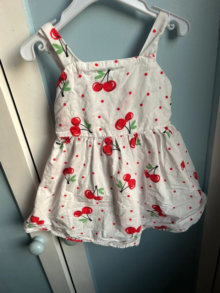Robe été 6-12 mois, avec sa culotte