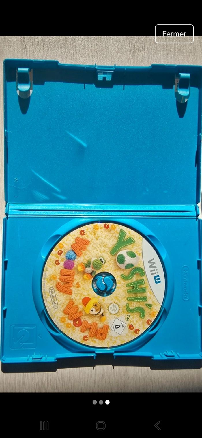 Jeu Wii U Yoshi Wooly world - photo numéro 3