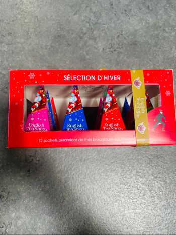 English tea shop - coffret thé de Noël bio
