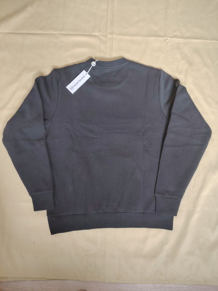 Sweat Sergio Tacchini - Neuf avec Étiquette - Bleu/Blanc/Noir - photo numéro 6