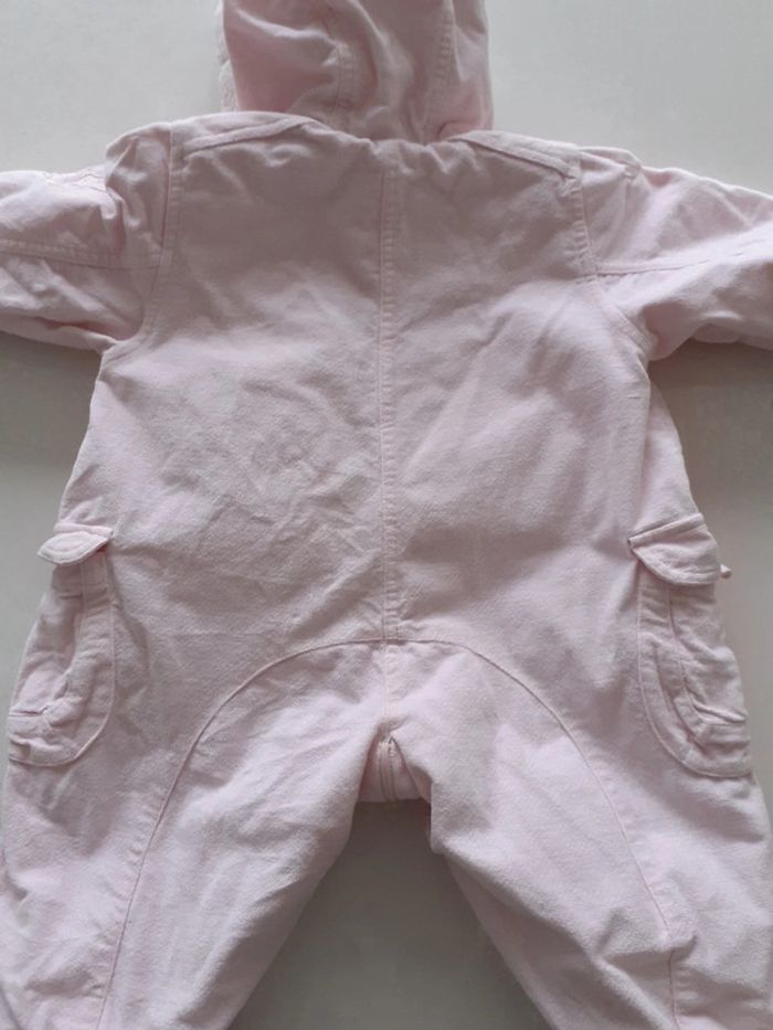 Combinaison / combipilote fille 6 mois rose Jean Bourget - photo numéro 4
