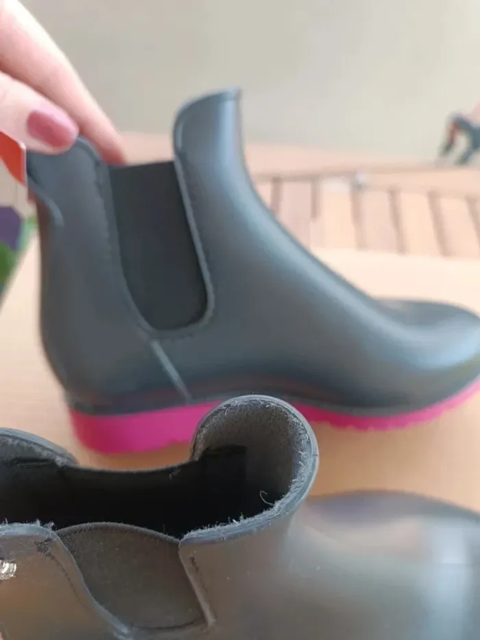 Bottines de pluie méduse pointure 30 - photo numéro 7