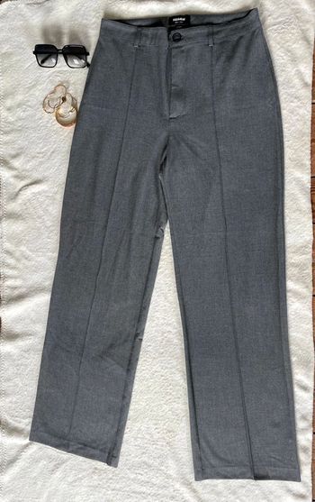 Pantalon jambes larges pull and bear
