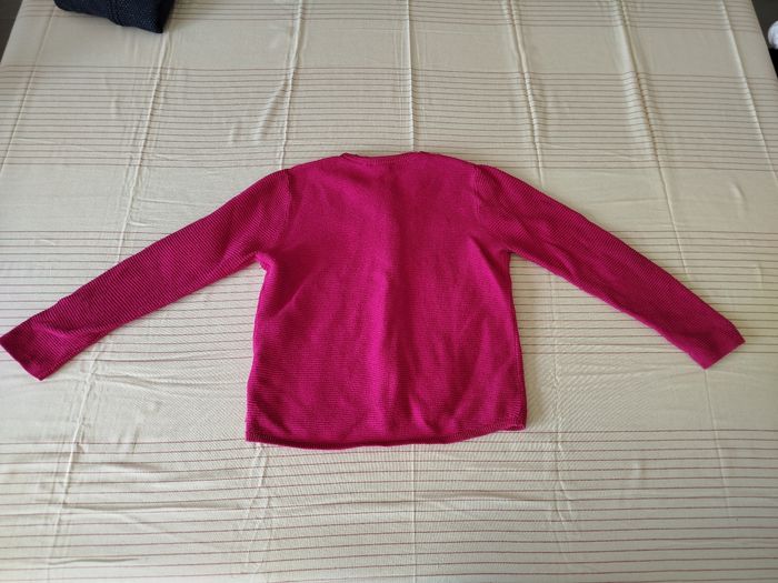 Gilet rose fushia Okaïdi 8 ans - photo numéro 3
