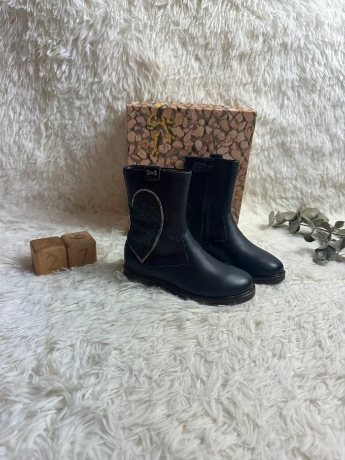 Paire de bottes marine taille 27 Stones and Bones