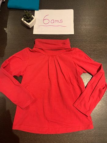 Sous pull taille 6 ans