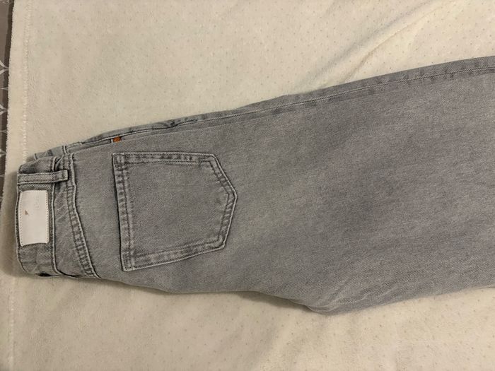 jeans wide leg gris - photo numéro 5