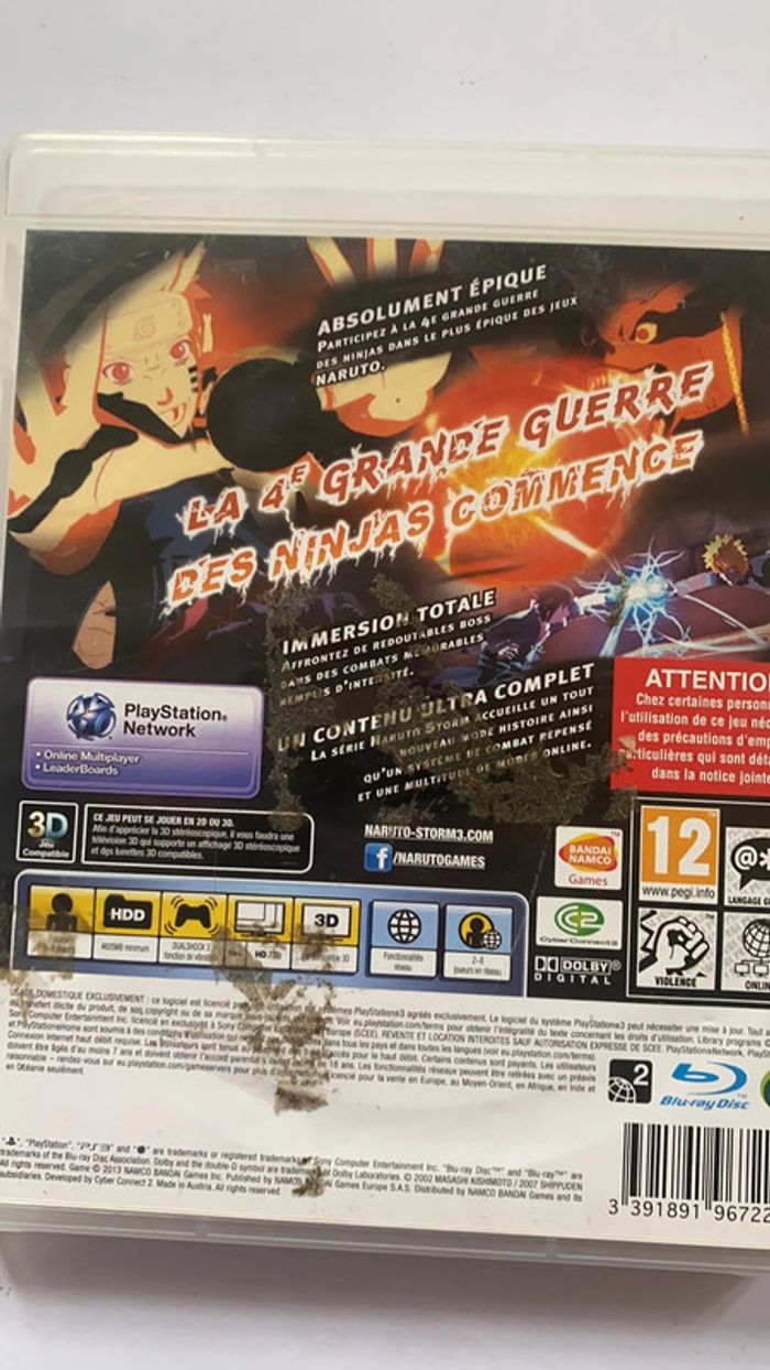 naruto shippuden ultimate ninja storm 3 ps3 - photo numéro 4
