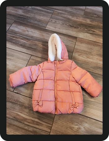 Blouson rose à capuche Orchestra Taille 18 mois