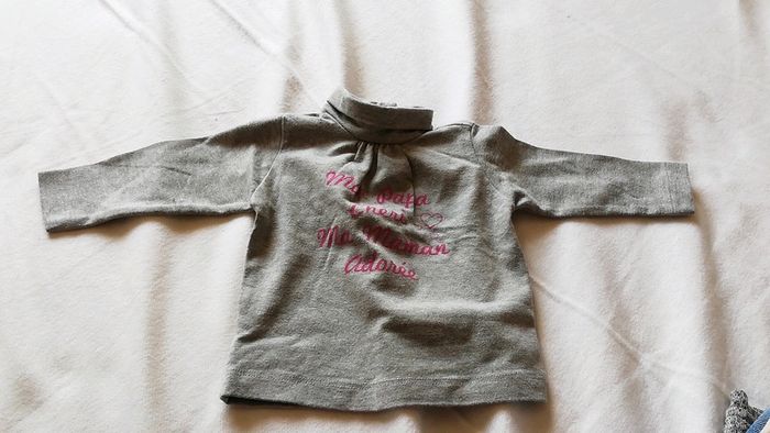 Col roulé mon papa chéri ma maman adorée