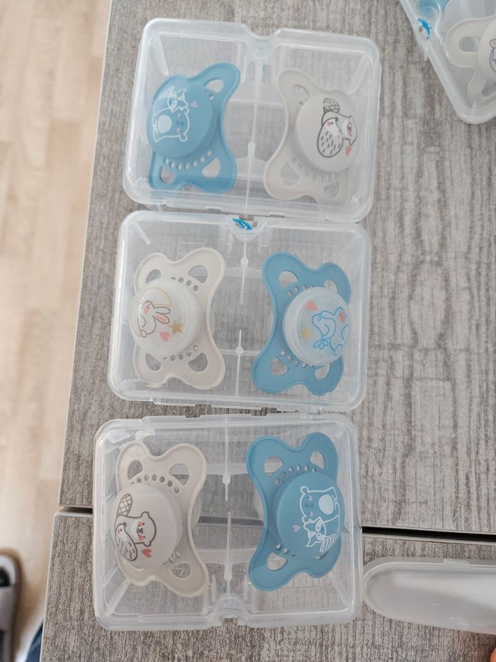 Lot tetine 0-2 mois et 2-6 mois MAM - photo numéro 4