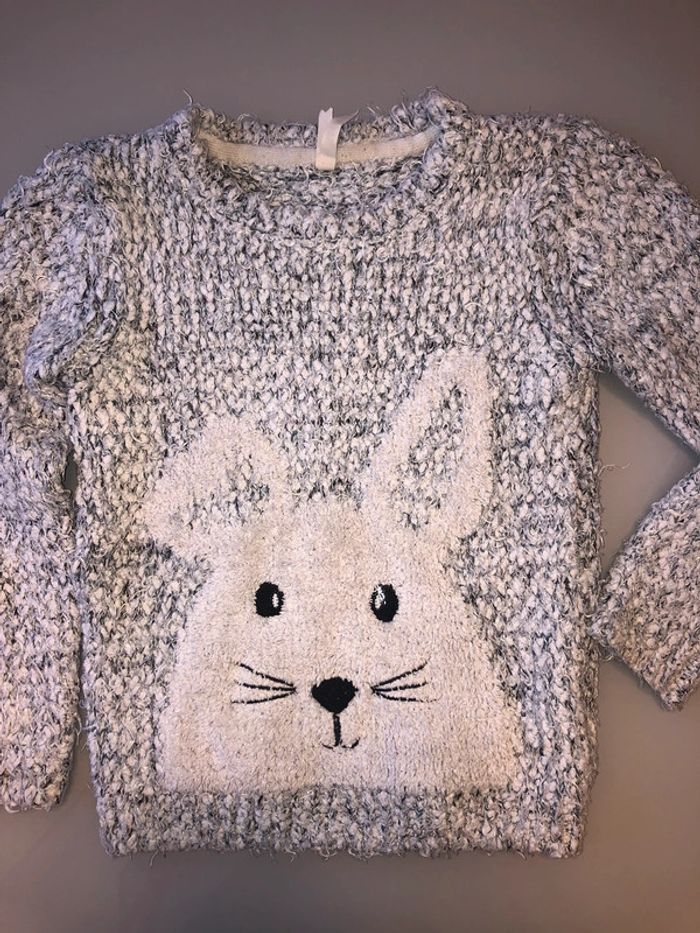 Lot de 2 pulls fille 🌺 taille 6-7ans - photo numéro 2