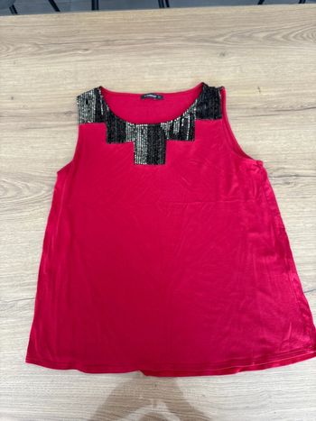 T-shirt manche courte avec sequin