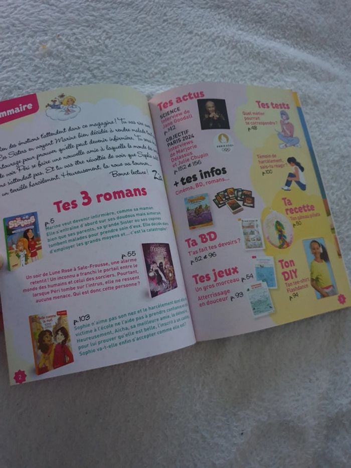 Livre les romans des sorcières 2eme trimestre 2024 neuf - photo numéro 4