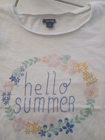 T shirt fille manches courtes 8 ans kiabi 