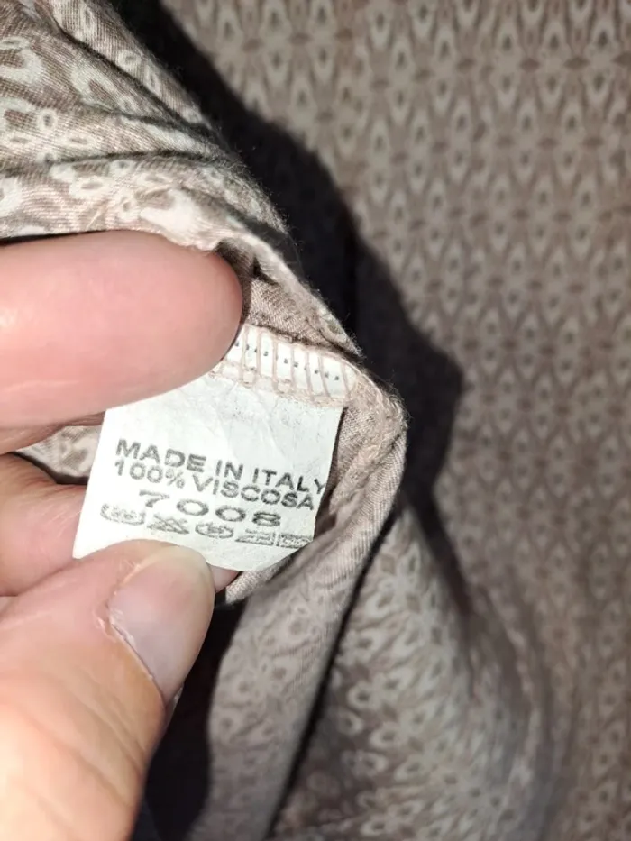 Jolie blouse femme fluide comme neuve 40/42 sans étiquette beige - photo numéro 5