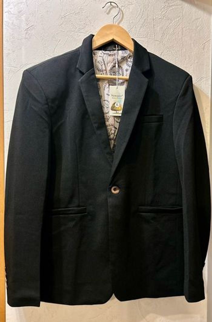 Veste blaser costume neuve noire - photo numéro 3