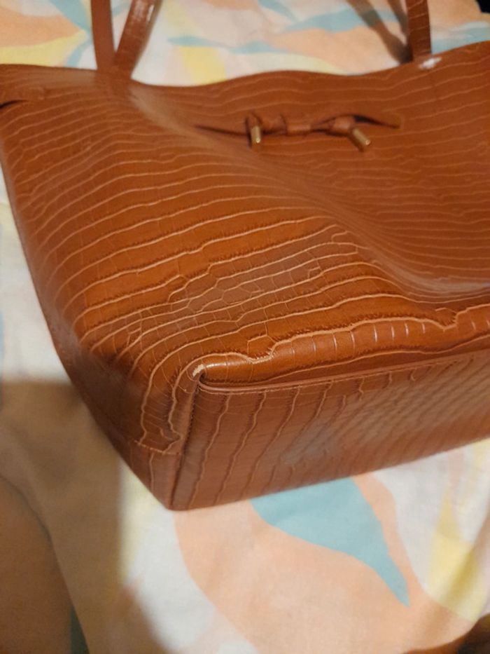 Sac à main camel de chez h&m - photo numéro 2