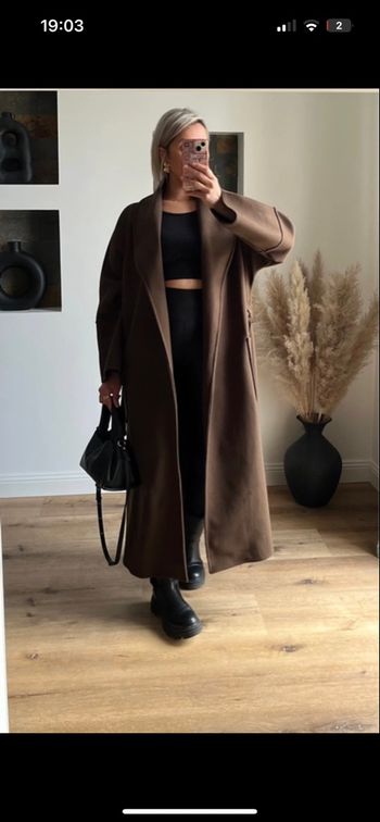 Manteau long oversice