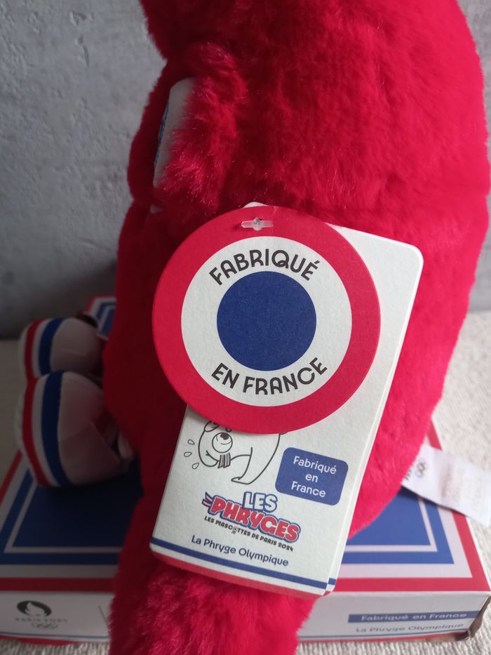 Peluche Mascotte JO2024 23cm Articulée - photo numéro 7