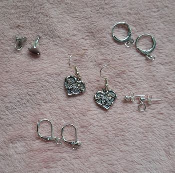 Boucles d'oreilles cœur