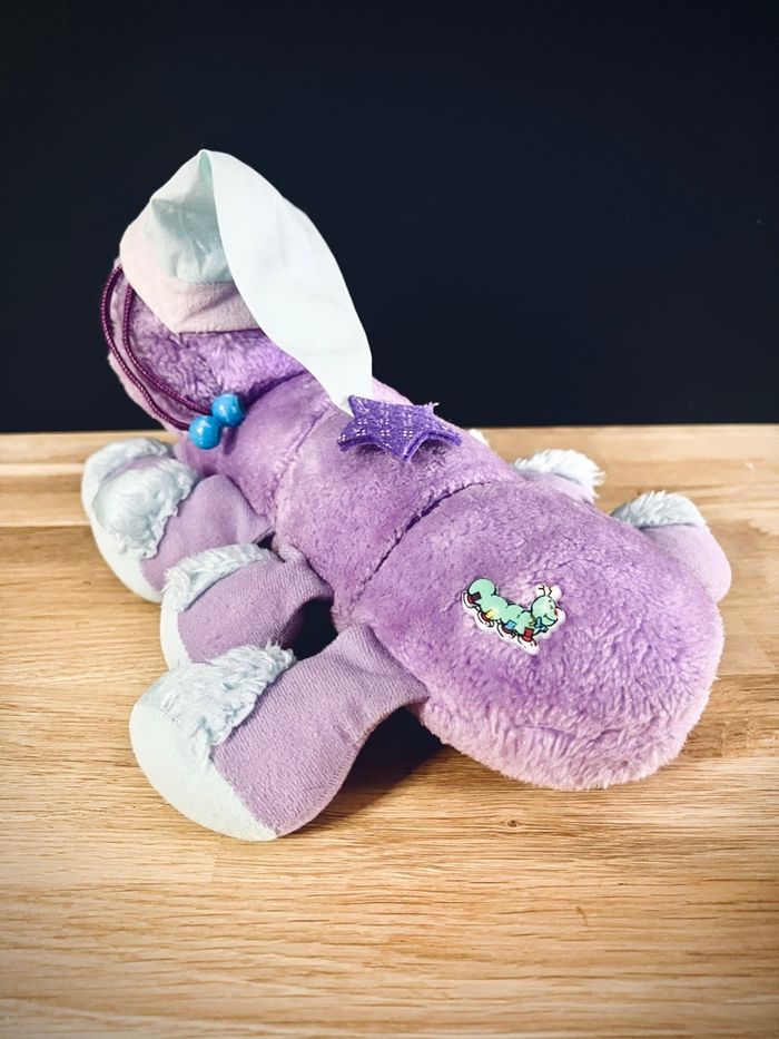 Peluche Chenille Vintage 1984 30cm - Mille Pa-Pattes-Dodo Commonwealth - Doudou Collector - photo numéro 5