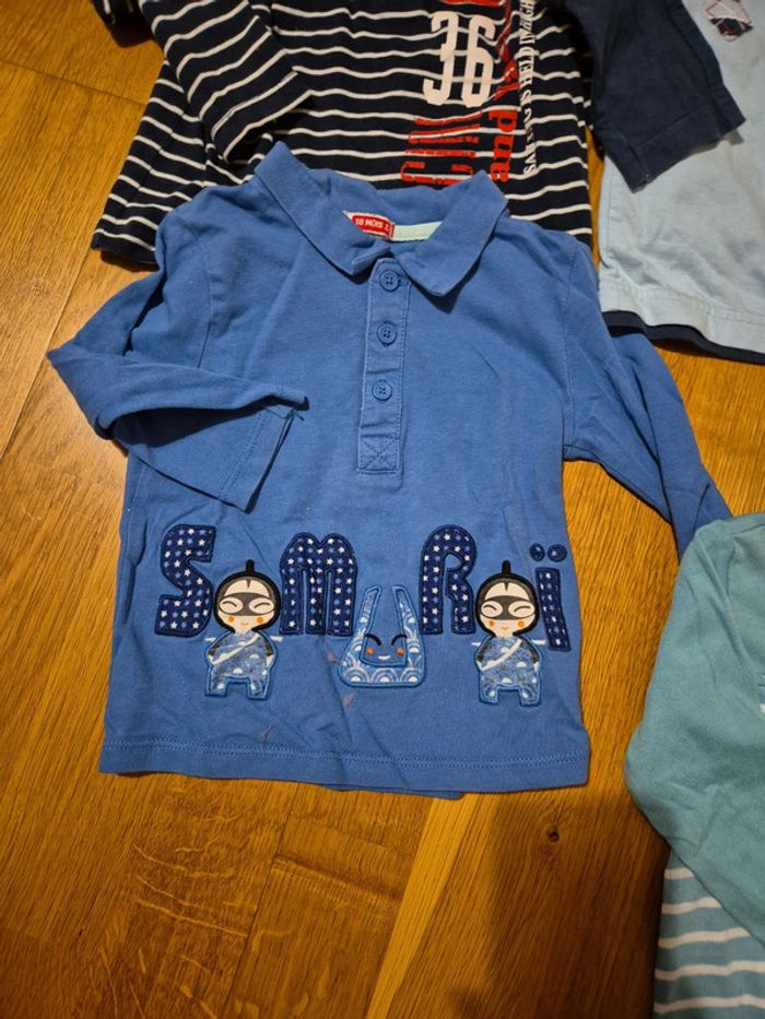 Lot de 4 tee-shirt taille 18 mois - photo numéro 3