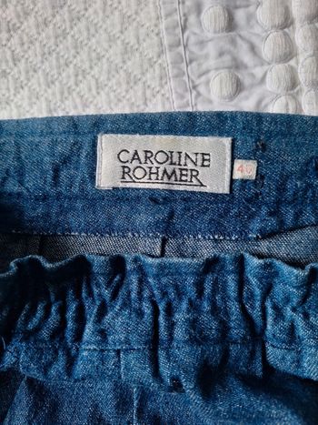 Jupe vintage Caroline Rhomer denim
