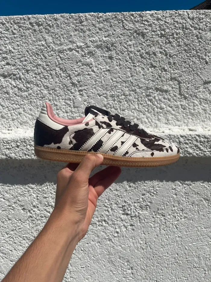 Adidas Samba OG motif Cow Print