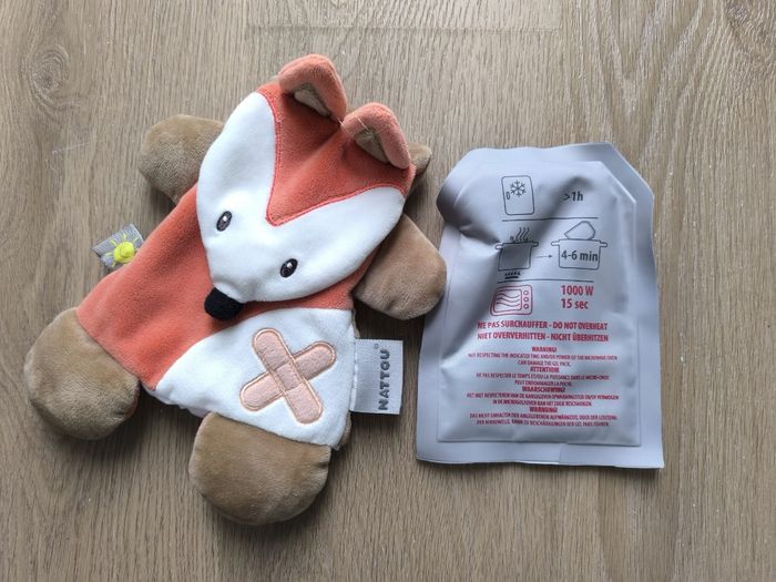 Bouillotte renard nattou - photo numéro 2