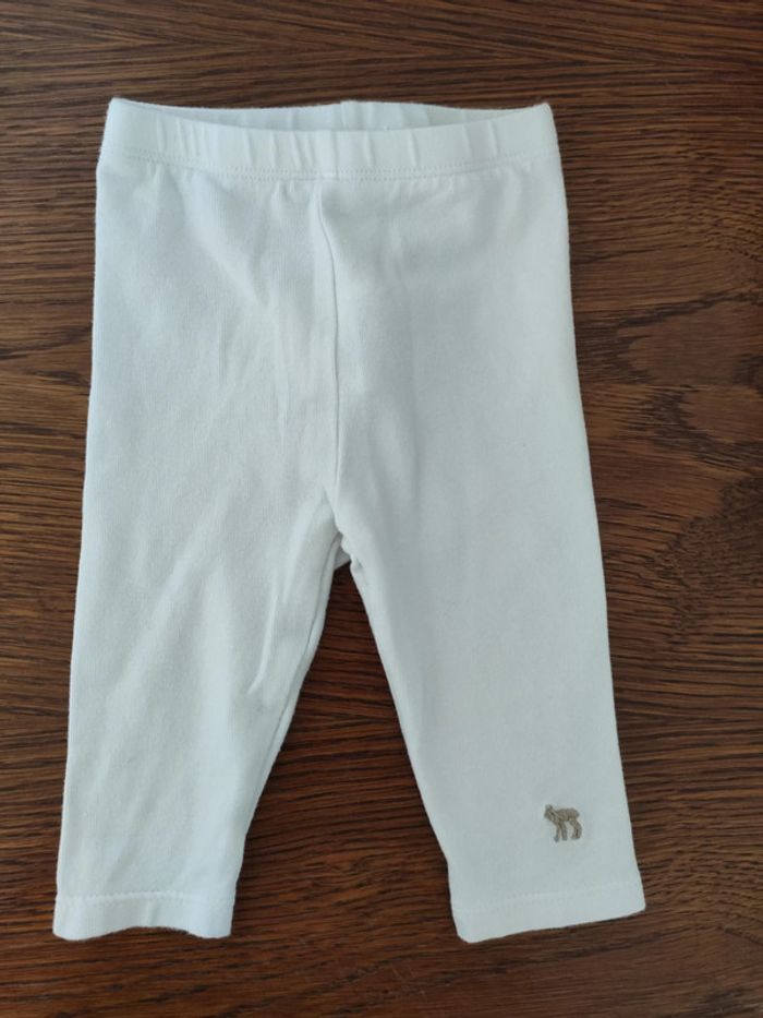 Legging blanc 3 mois
