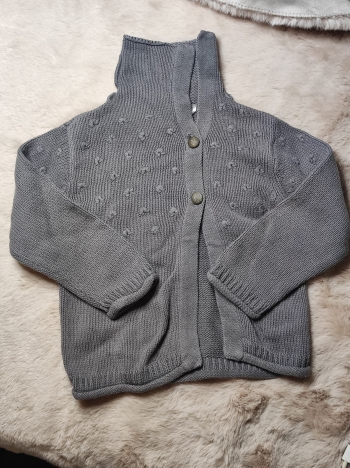 Gilet gris kid kanai