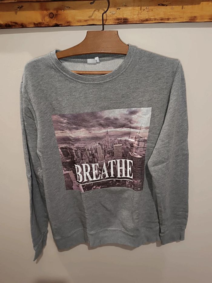 🌟Pull homme gris L TBE 🌟