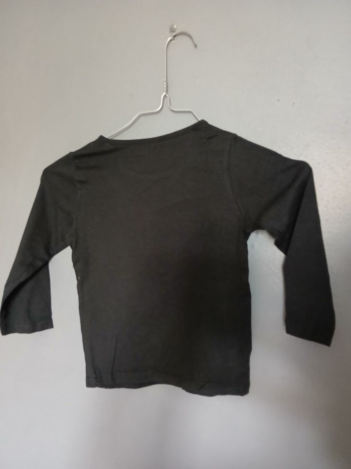 Tee-shirt manches longues fille 3 ans - photo numéro 3