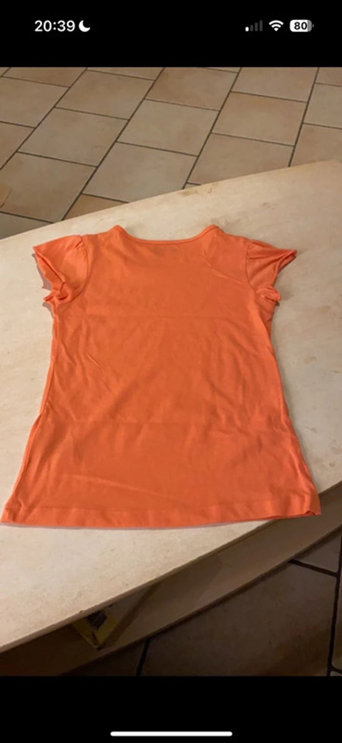 T-shirt orange la compagnie des petits 8 ans - photo numéro 2