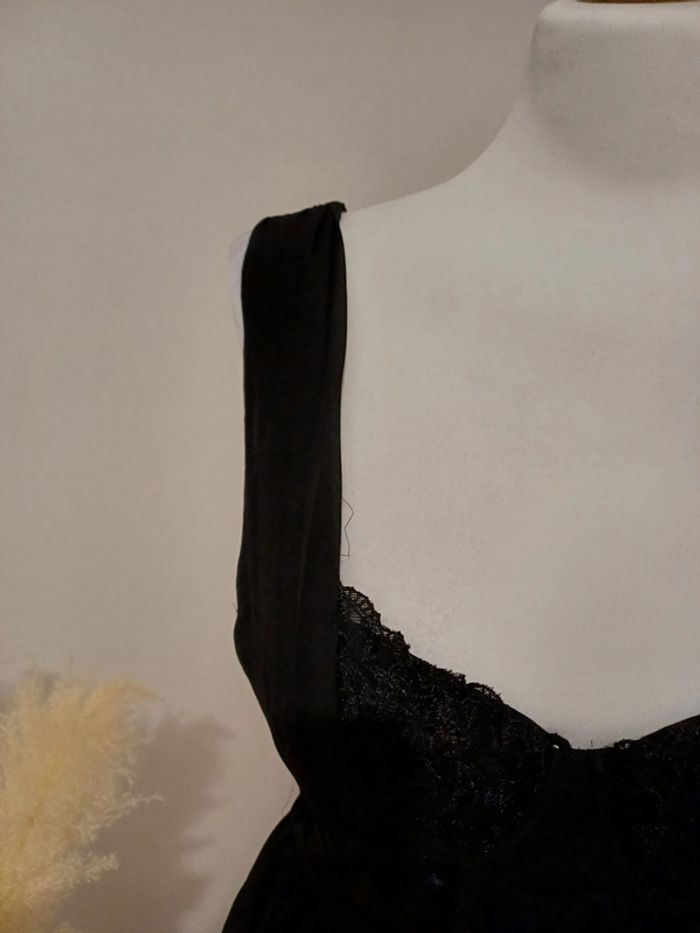 Robe noire cœur sexy H&M taille S 36 - photo numéro 2