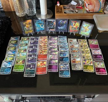Gros lot de 69 cartes différents gempack 2 dont secrete