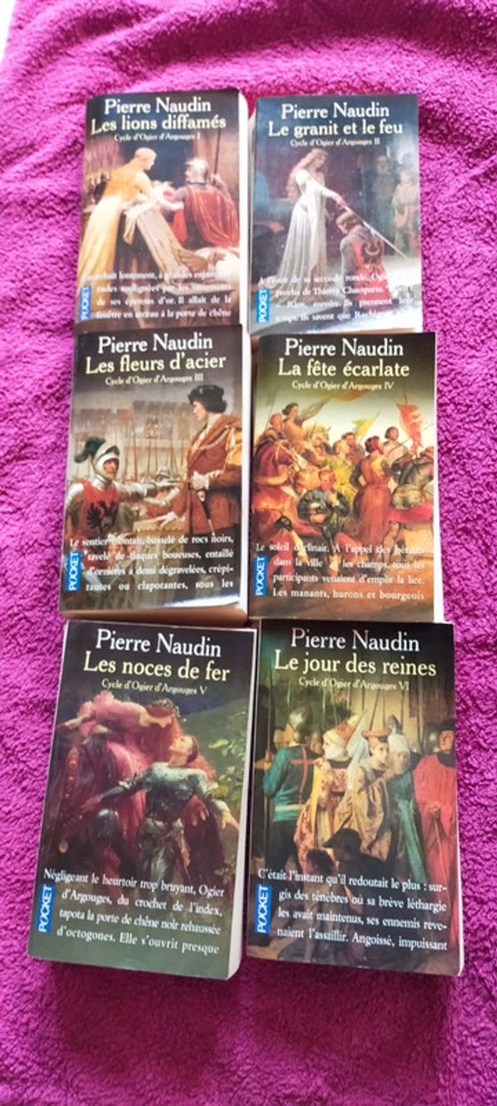 Cycle d'Ogier d'Argouges de Pierre Naudin