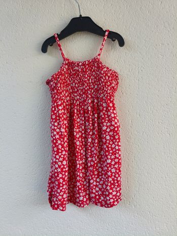 Robe rouge - 3 ans - Kiabi 