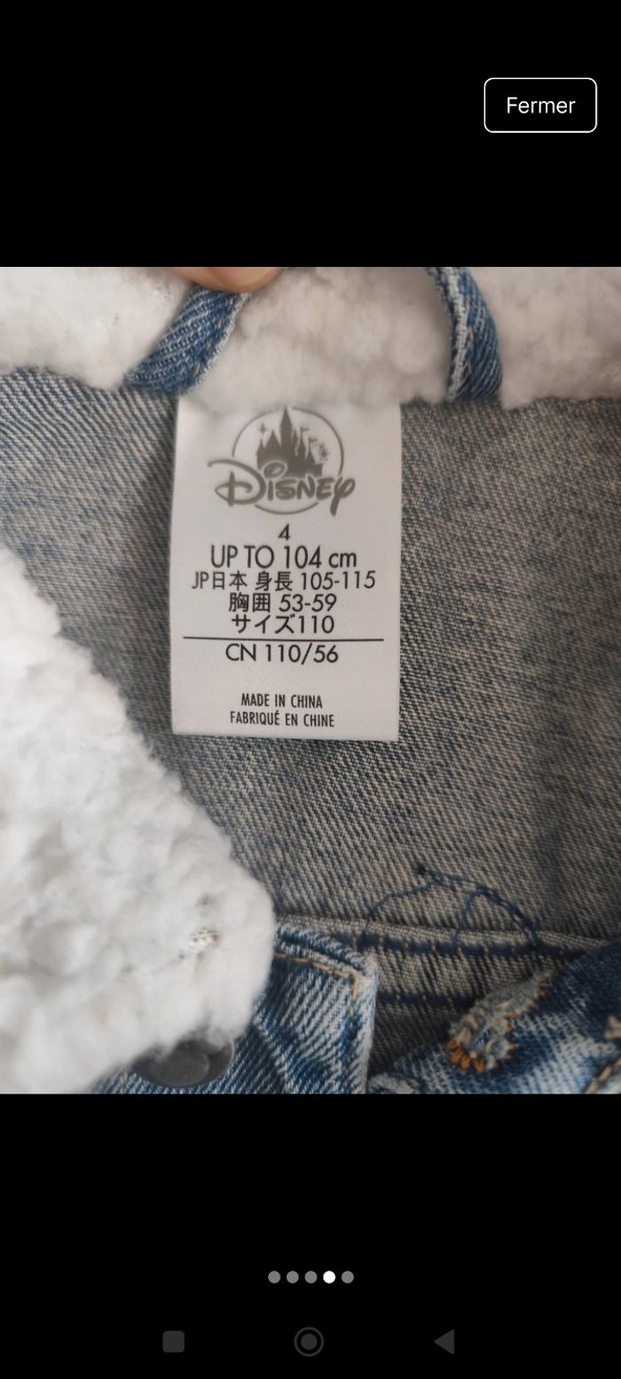 Veste mickey - photo numéro 4
