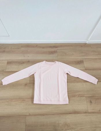 Sweat rose pâle XL