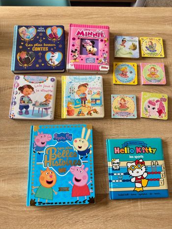 Lot de livres filles