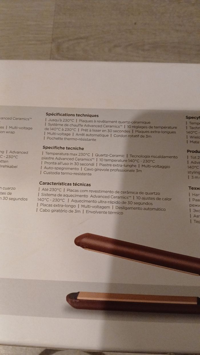 Lisseur babyliss Berry crush 230 - photo numéro 8