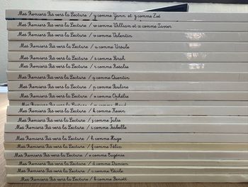 Collection Mes premiers pas vers la lecture