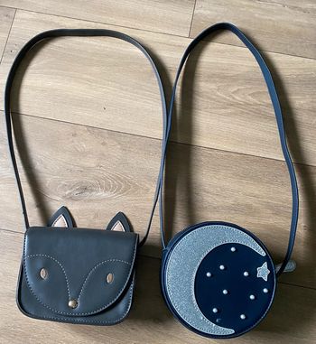 Lot deux sacs à main fille impeccable