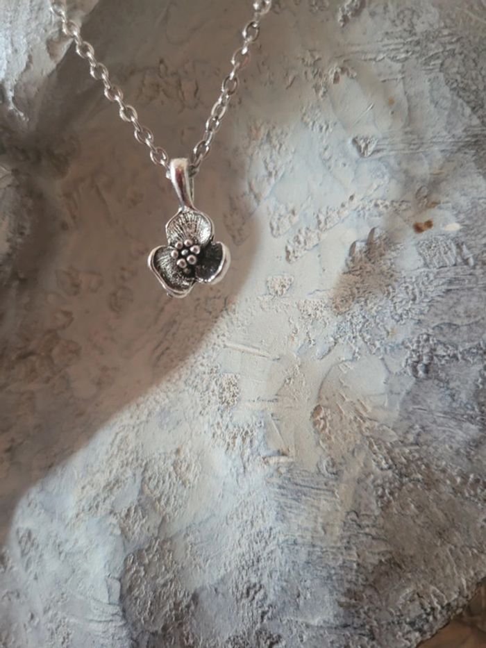 Chaine en acier inoxydable +pendentif - photo numéro 2