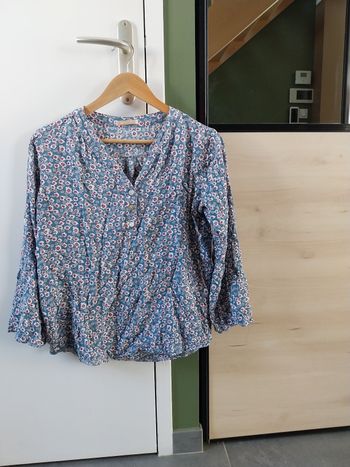 Blouse fleuries